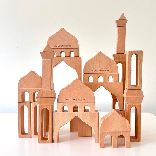 Extra Large Masjid Building Blocks | 41 pieces